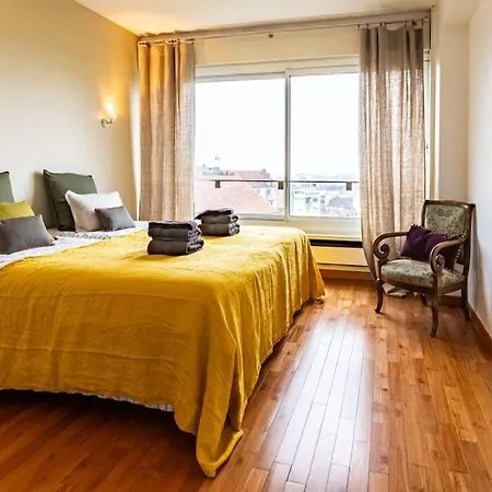 Le Skyline Lumineux , Vue Imprenable, Calme , Pk アパート