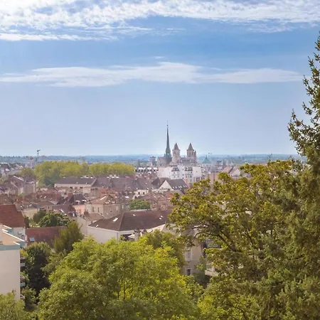 Le Skyline Lumineux , Vue Imprenable, Calme , Pk * ディジョン