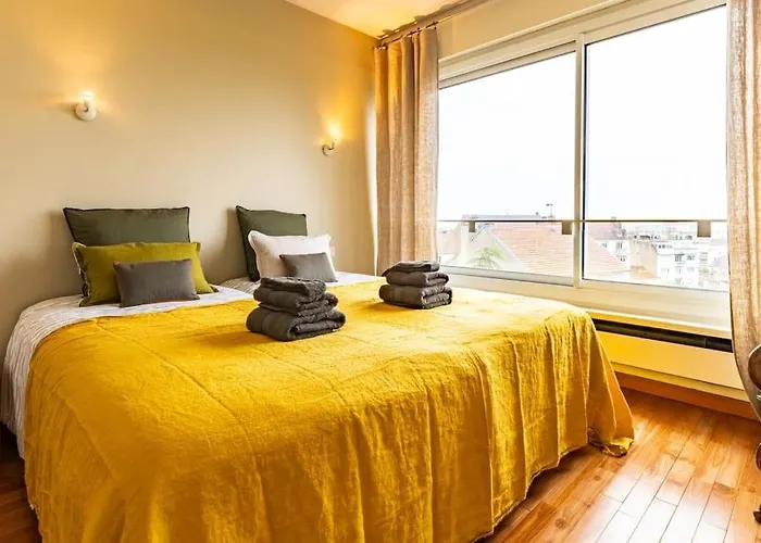 Le Skyline Lumineux , Vue Imprenable, Calme , Pk Дижон